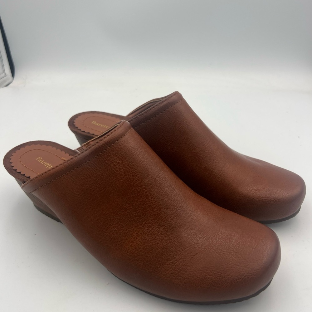 Baretraps Lilibet Mules Women’s Size 8.5M Cognac Brown Ultra Comfort Slides NWT - Picture 11 of 11